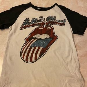 Zara Girls or Boys Rolling Stones shirt